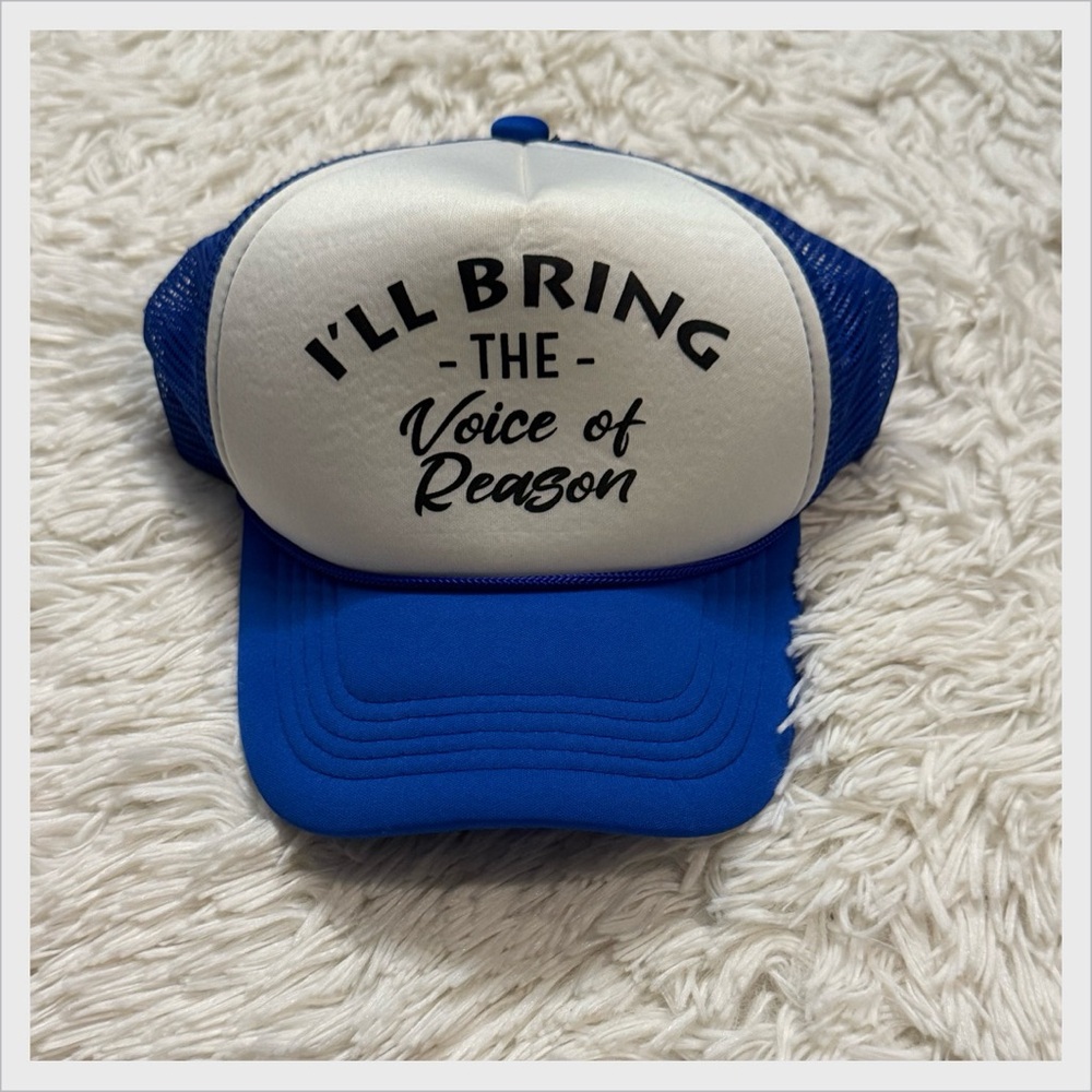 💙Voice of Reason Trucker Hat
